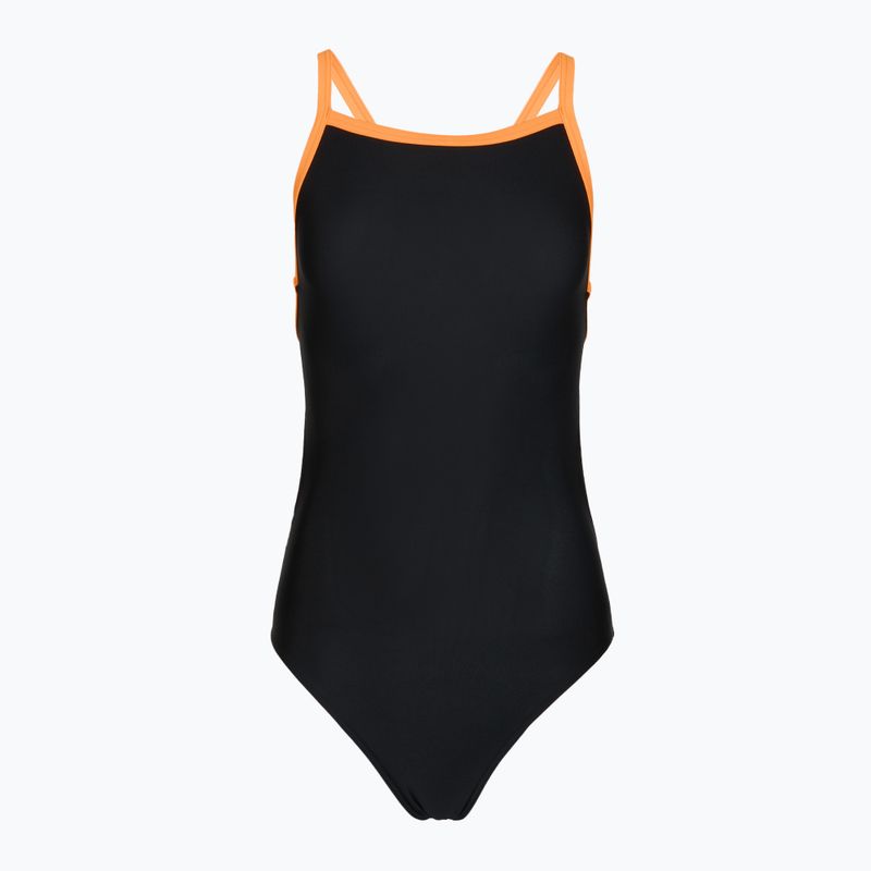 Dámské jednodílné plavky Clap Jednowarstwowy black/orange