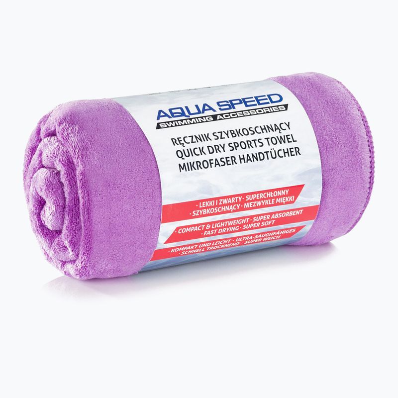 156 Ručník AQUA-SPEED Dry Soft fialový 4
