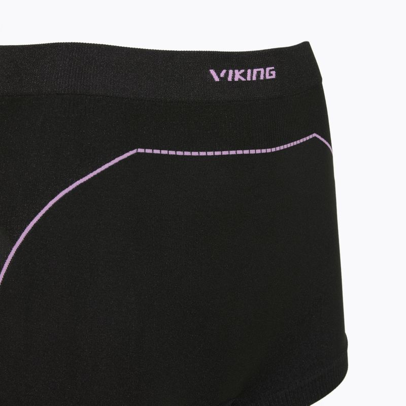 Dámské termo boxerky Viking Etna 2.0 black/purple 4