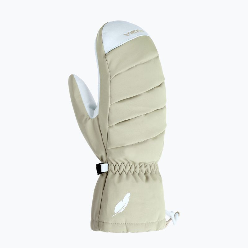 Dámské lyžařské rukavice Viking Ogama Ski beige 2