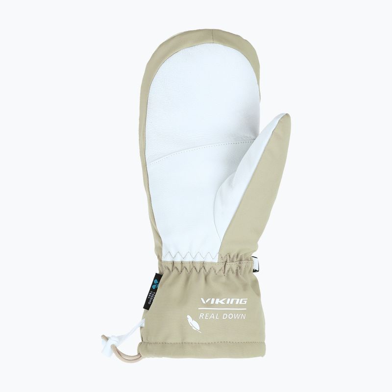 Dámské lyžařské rukavice Viking Ogama Ski beige 3