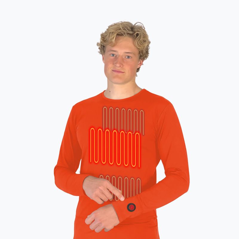Vyhřívaná mikina Glovii GJ1R červená 9