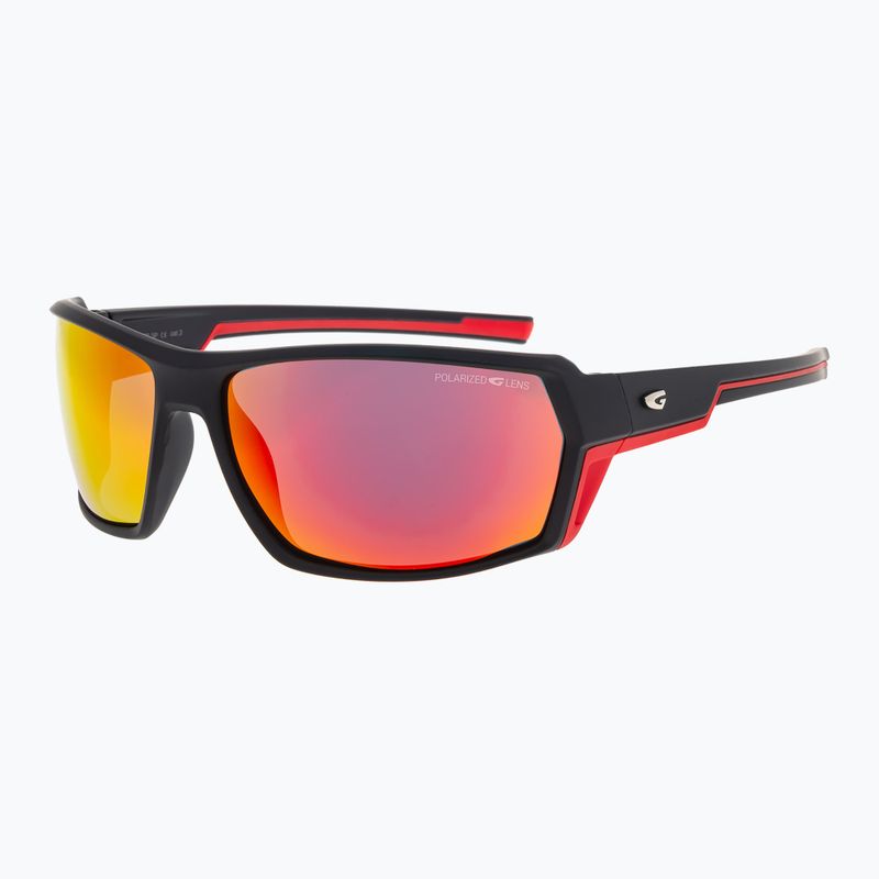 Sluneční brýle GOG Mistral matt black/red/polychromatic red 2