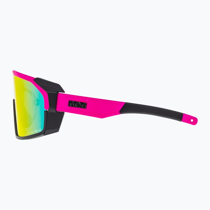 Sluneční brýle GOG Annapurna matt neon pink/black/polychromatic red 6