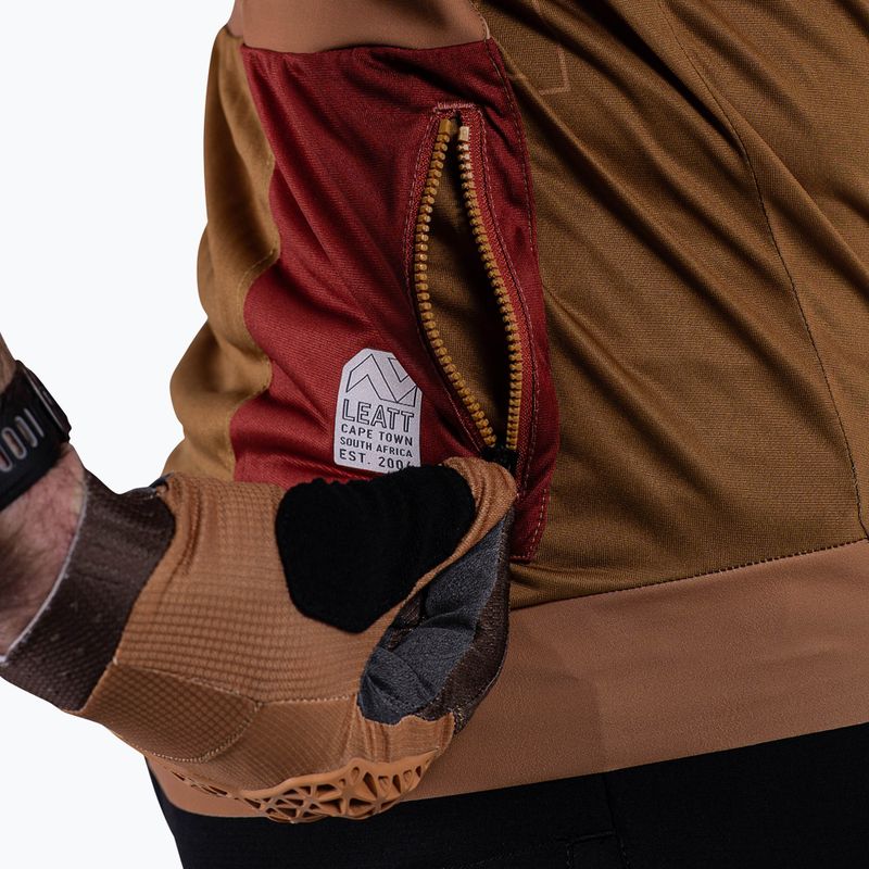 Pánský cyklistický dres Leatt MTB Trail 3.0 lava 3