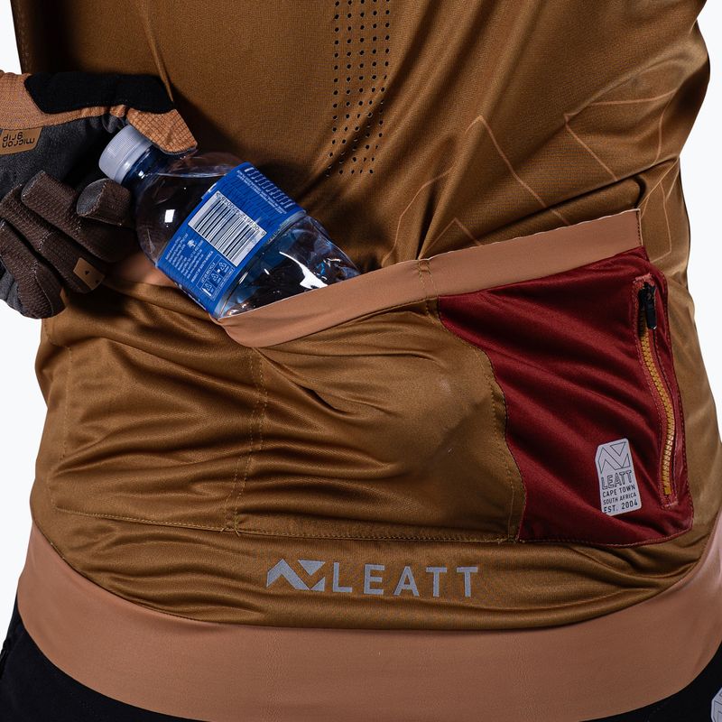 Pánský cyklistický dres Leatt MTB Trail 3.0 lava 5