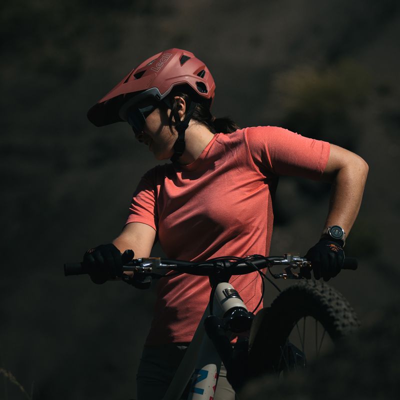 Pánský cyklistický dres Leatt MTB Trail 2.0 W coral 12