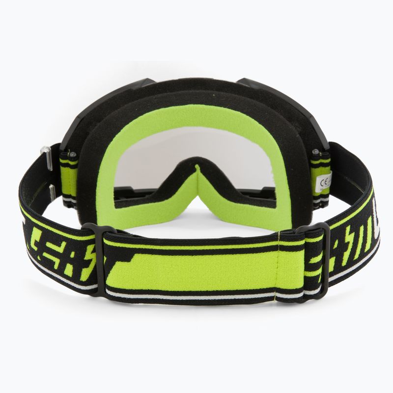 Cyklistické brýle Leatt Vizion 2.5 black/neon yellow 3