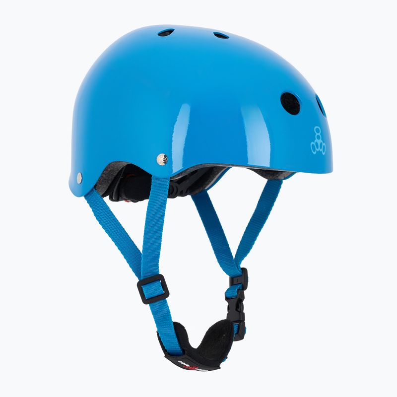 Dětská helma Triple Eight Lil 8 Youth blue glossy