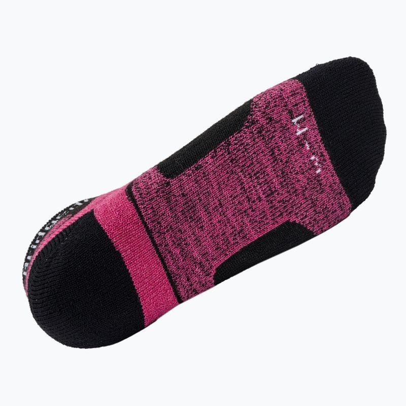 Dámské trekingové ponožky Bridgedale Hike Midweight Performance Ankle black/pink 5