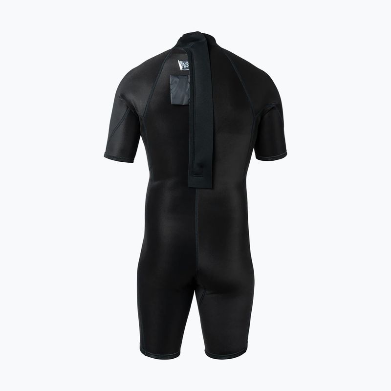 Pánský neopren Xcel Axis Back Zip Spring 2 mm SS black 4