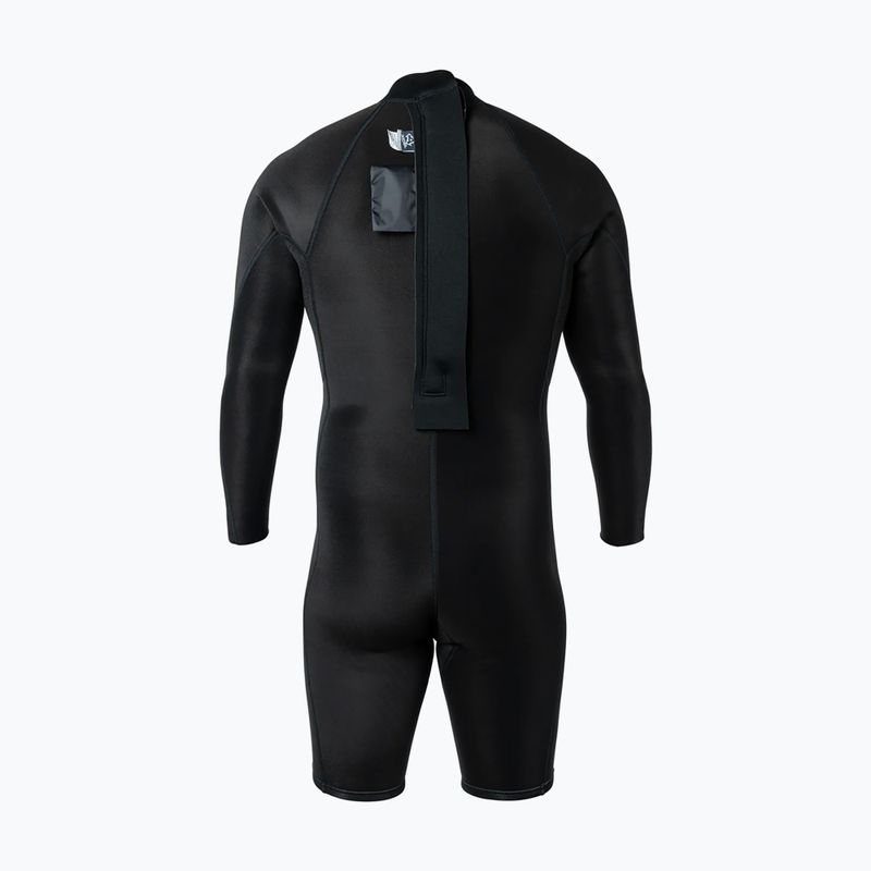 Pánský neopren Xcel Axis Back Zip Spring 2 mm LS black 4