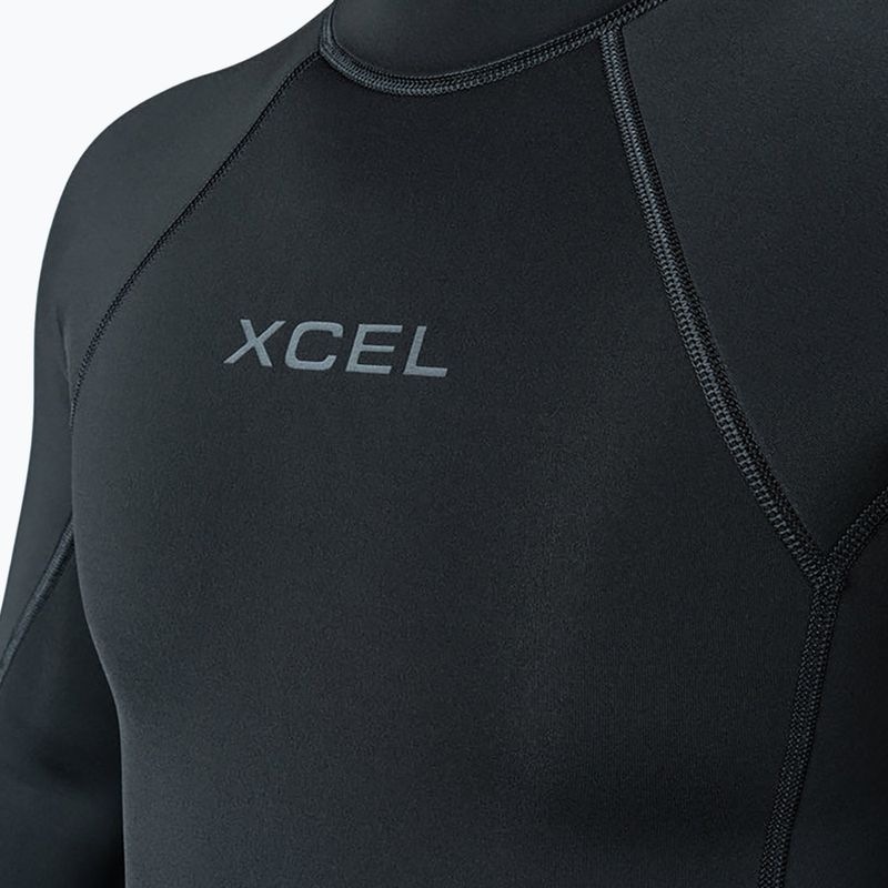 Pánský neopren Xcel Axis Back Zip Spring 2 mm LS black 6