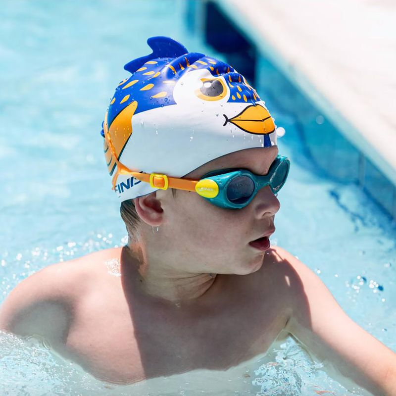 Dětské plavecké brýle Finis H3 Goggle teal/orange 2