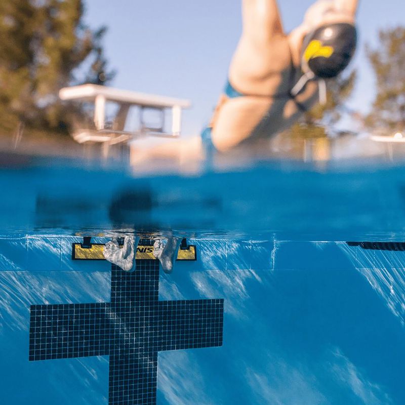 Startovní opěrka pro znak FINIS Backstroke Start Wedge yellow/black 8
