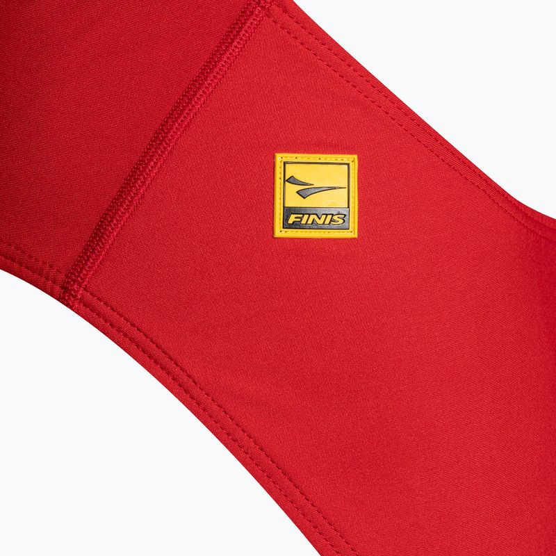 Dámské jednodílné plavky  FINIS Openback Solid red 3