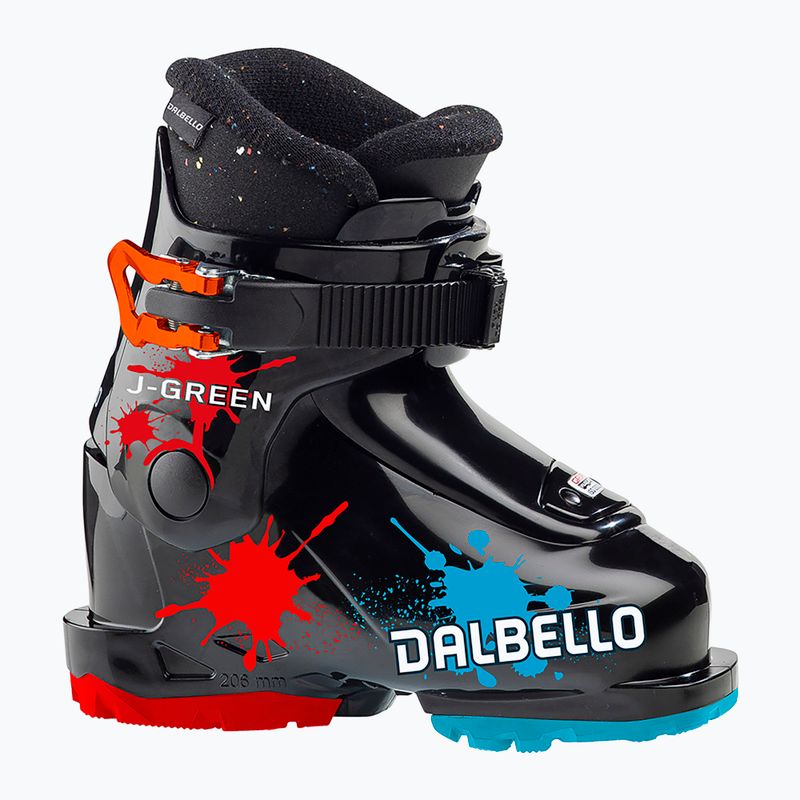 Dětské lyžařské boty Dalbello J Green 1.0 GW black 2