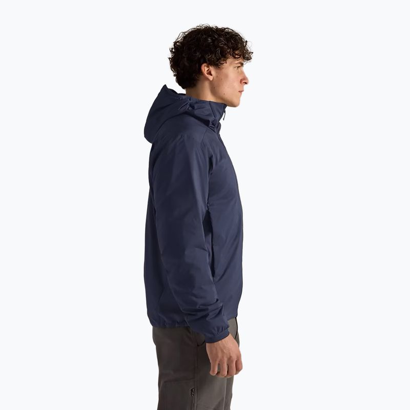 Pánská zateplená bunda Arcteryx Atom Hoody black sapphire 4