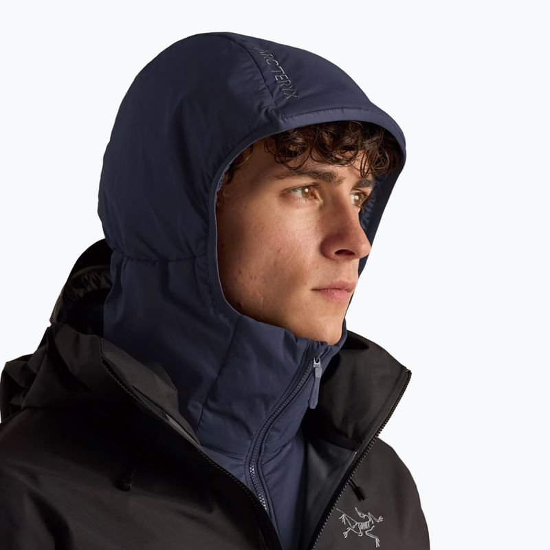 Pánská zateplená bunda Arcteryx Atom Hoody black sapphire 5