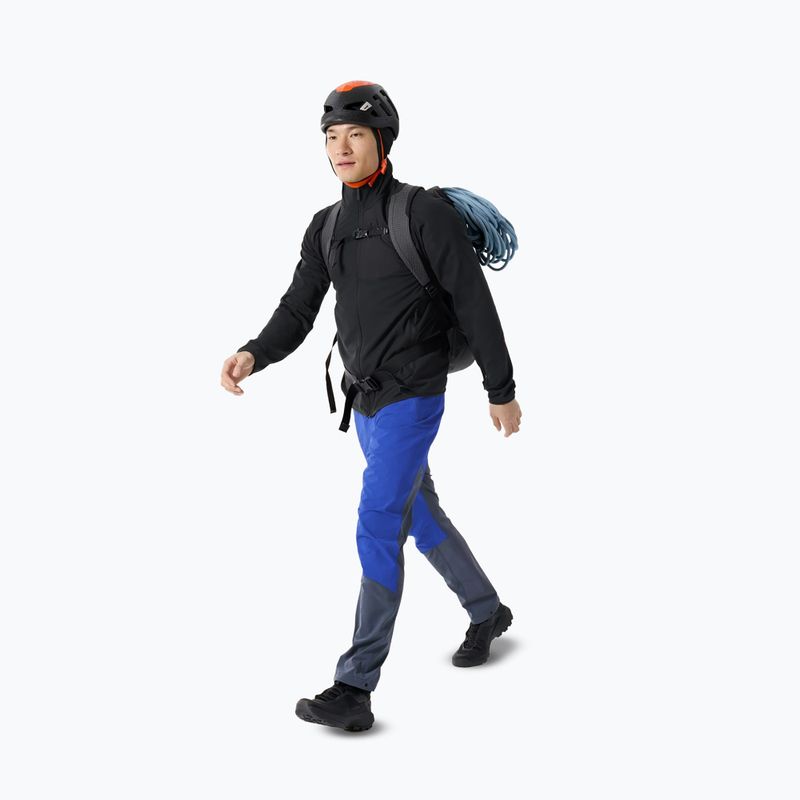 Pánská fleecová mikina Arcteryx Delta Hoody black sapphire 2