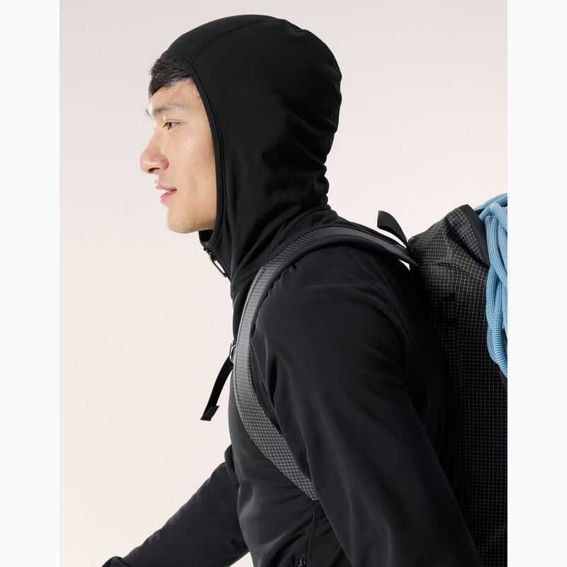 Pánská fleecová mikina Arcteryx Delta Hoody black sapphire 5