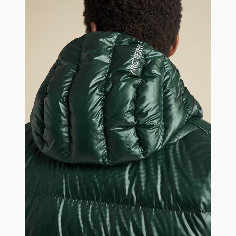 Pánská zateplená bunda Arcteryx Cerium SV Hoody dark jade 7