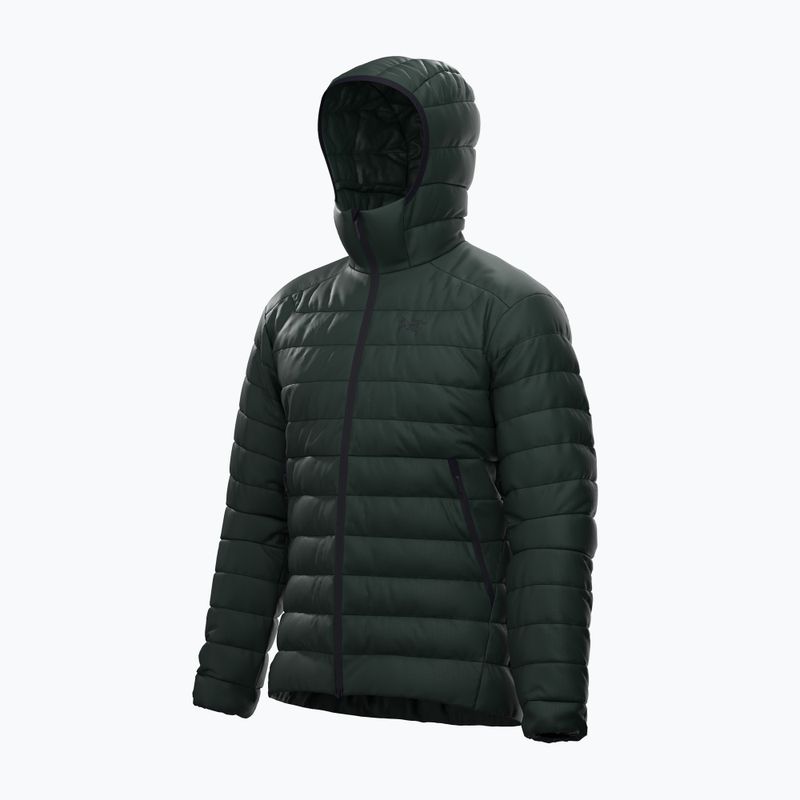 Pánská zateplená bunda Arcteryx Cerium Hoody dark jade 3