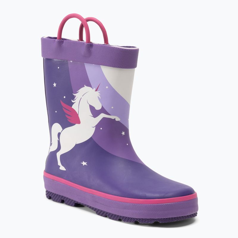 Fialové dětské turistické boty Kamik Unicorn