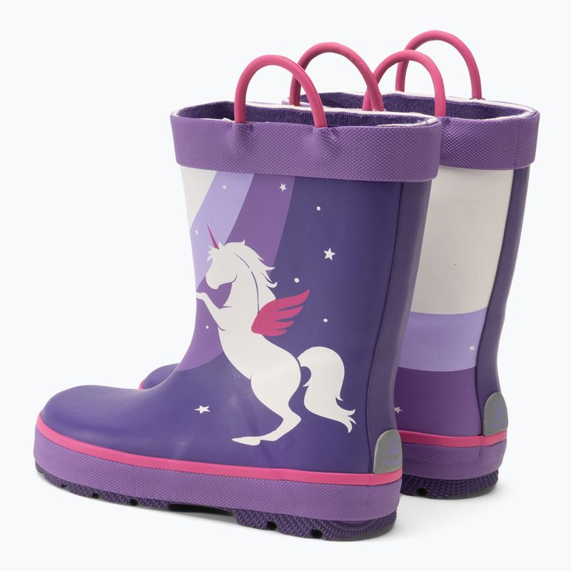 Fialové dětské turistické boty Kamik Unicorn 3