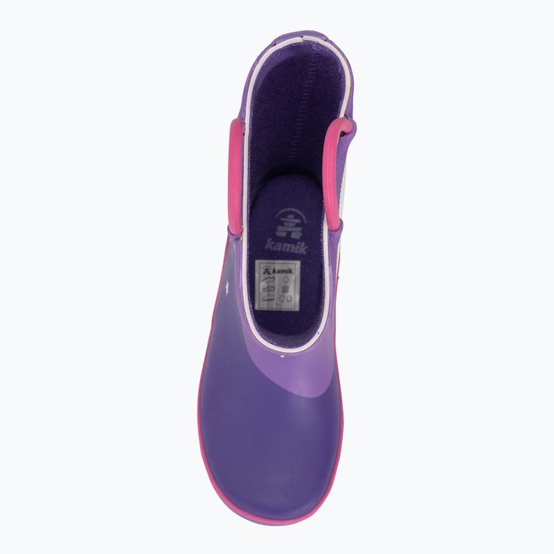 Fialové dětské turistické boty Kamik Unicorn 6