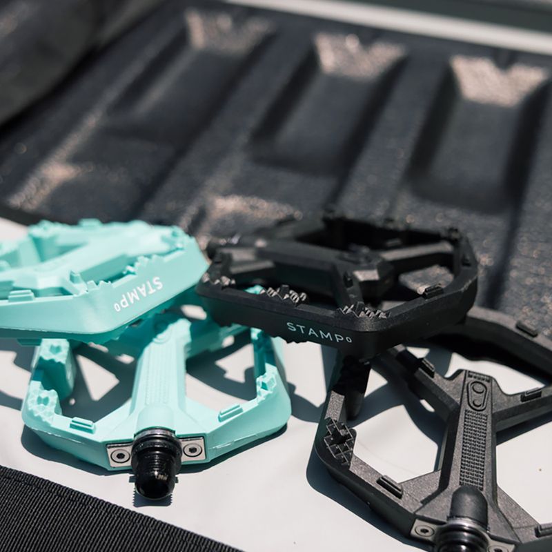 Cyklistické pedály Crankbrothers Stamp 0 turquoise 11