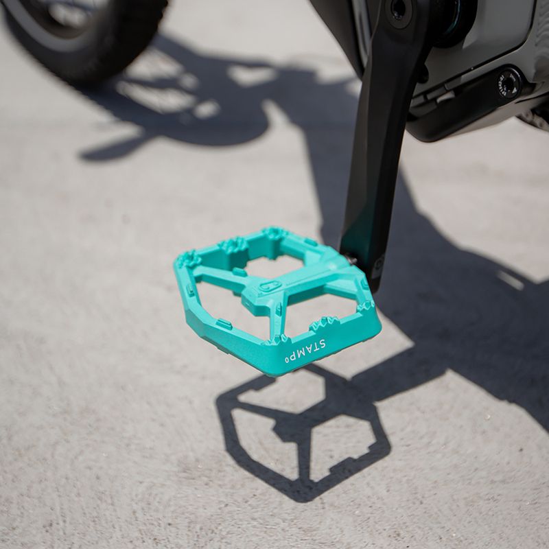 Cyklistické pedály Crankbrothers Stamp 0 turquoise 13