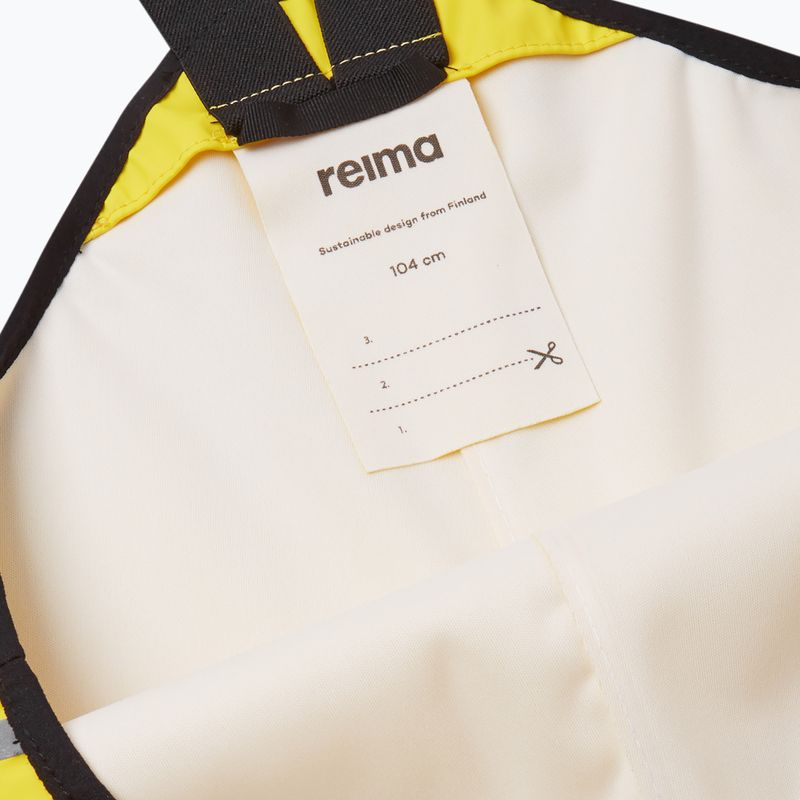 Reima Lammikko žluté dětské kalhoty do deště 5100026A-2350 4