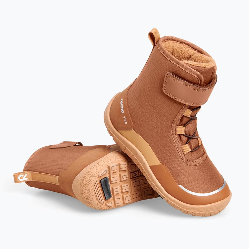 Dětské sněhule Reima Talvella Kids cinnamon brown 8