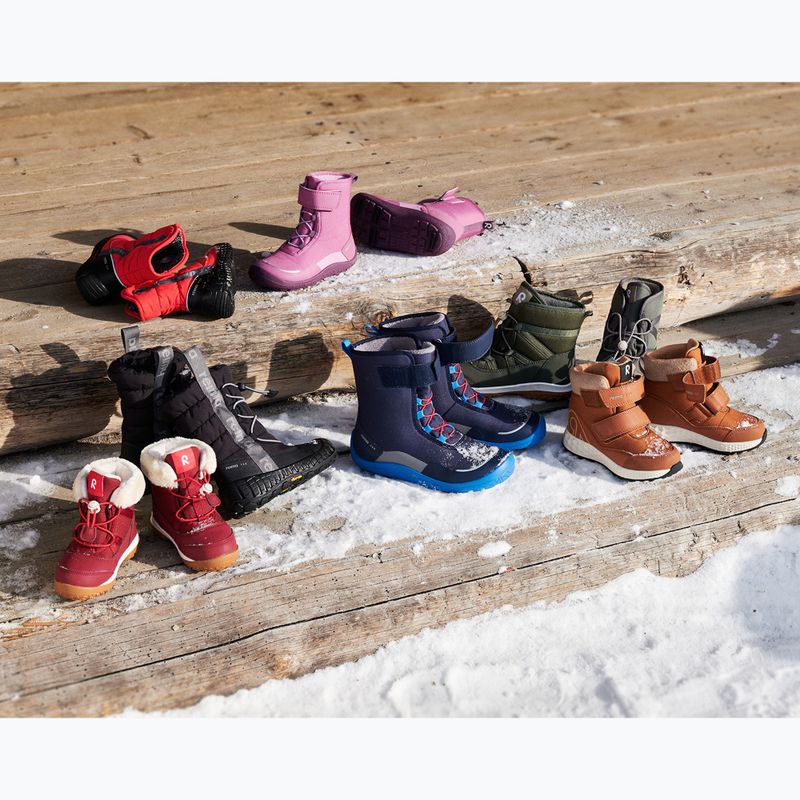 Dětské sněhule Reima Talvella Kids red violet 8