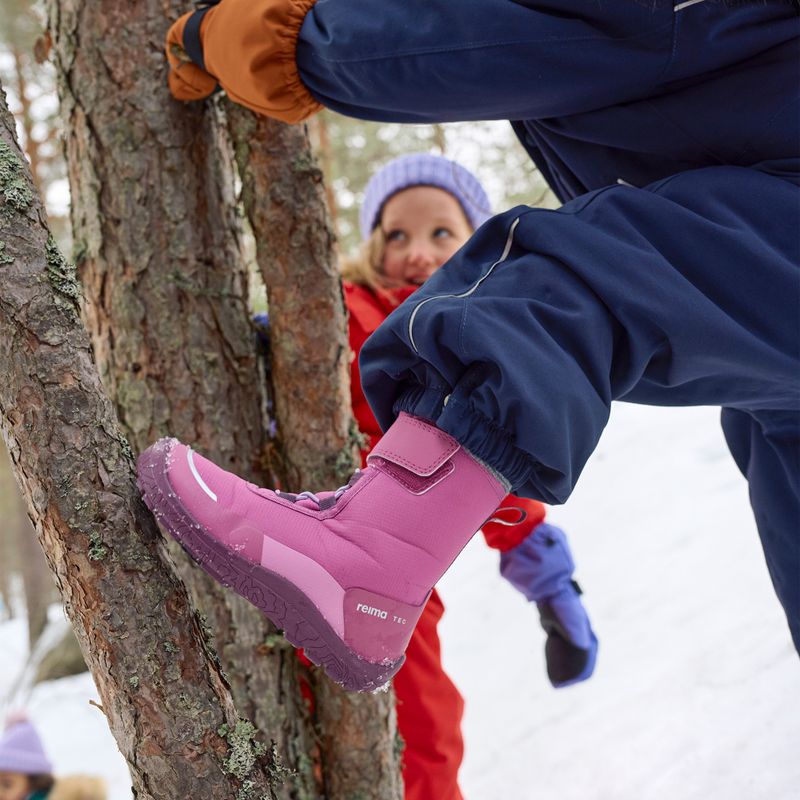Dětské sněhule Reima Talvella Kids red violet 9
