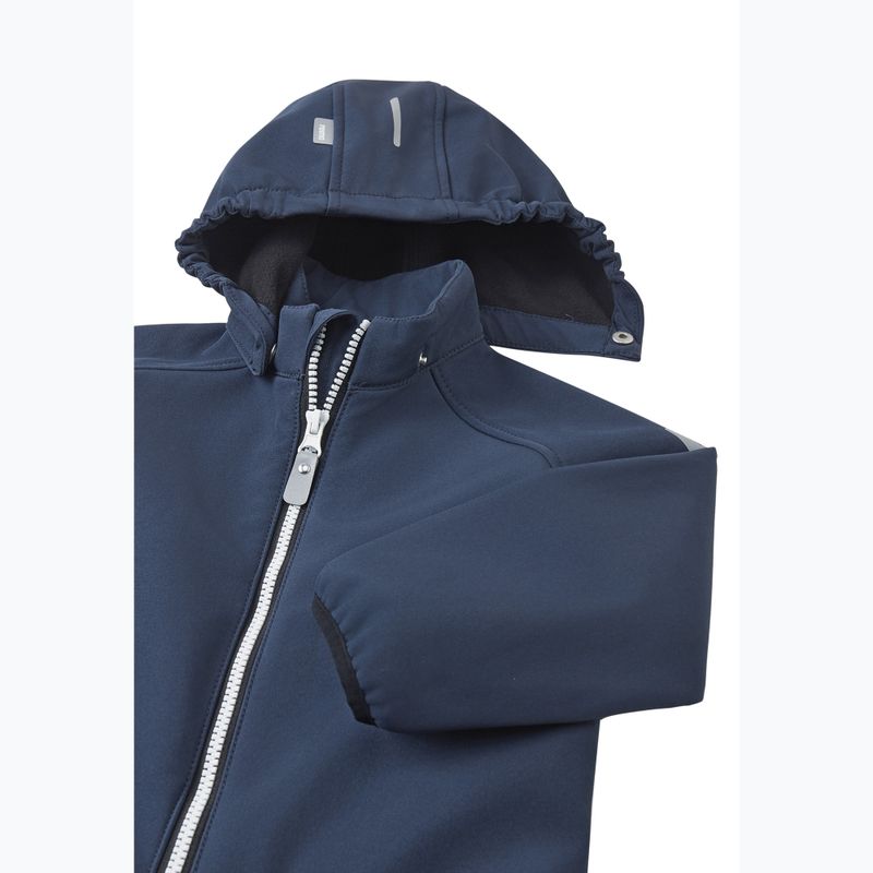 Dětská softshellová kombinéza Reima Mjosa navy 5100006C-6980 3