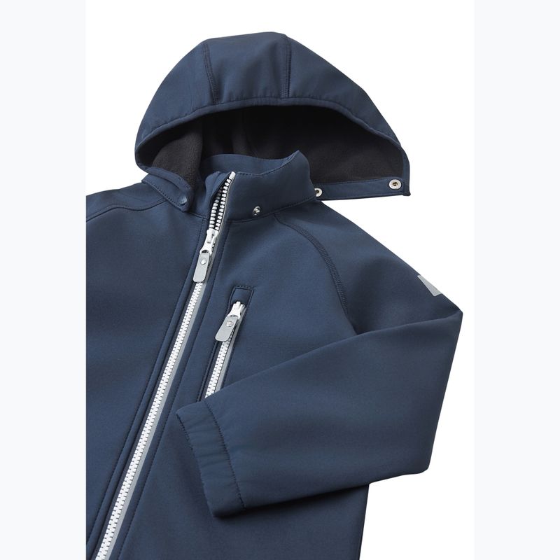 Dětská softshellová bunda Reima Vantti navy 3