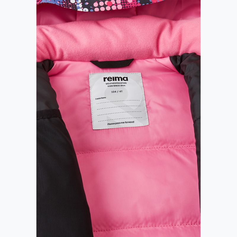 Dětská lyžařská bunda Reima Kiiruna rosy berry 7