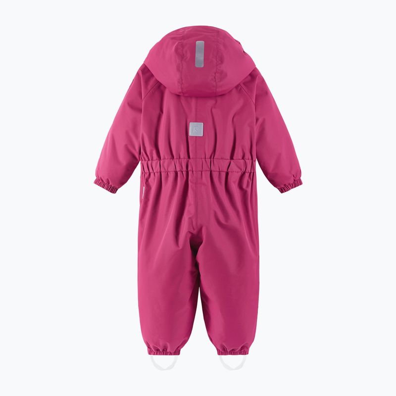Dětská softshellová kombinéza Reima Puhuri rosy berry 3