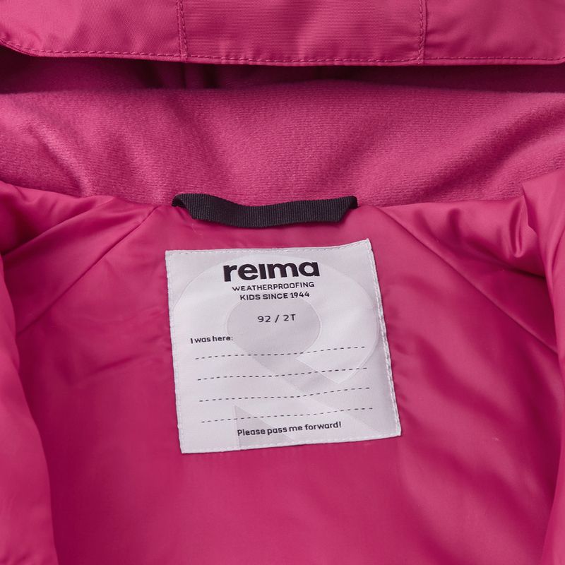 Dětská softshellová kombinéza Reima Puhuri rosy berry 6