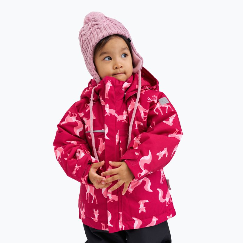 Dětská bunda Reima Parkkila rosy berry 13