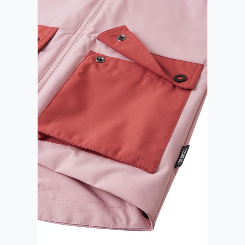 Dětská softshellová bunda Reima Sysma grey pink 9