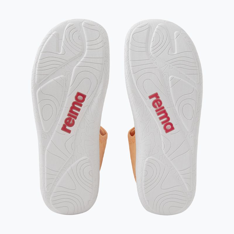 Dětské barefoot sandály Reima Rantaan apricot 5