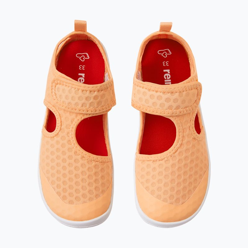 Dětské barefoot sandály Reima Rantaan apricot 6