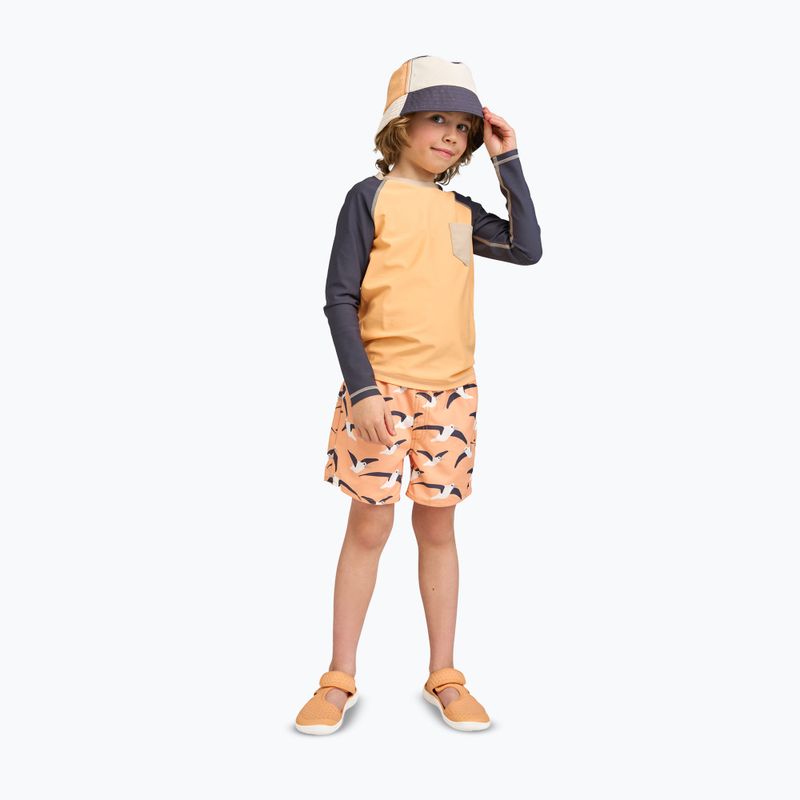Dětské barefoot sandály Reima Rantaan apricot 10