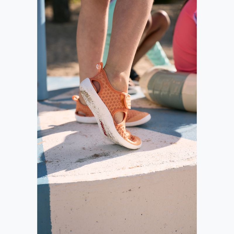 Dětské barefoot sandály Reima Rantaan apricot 11