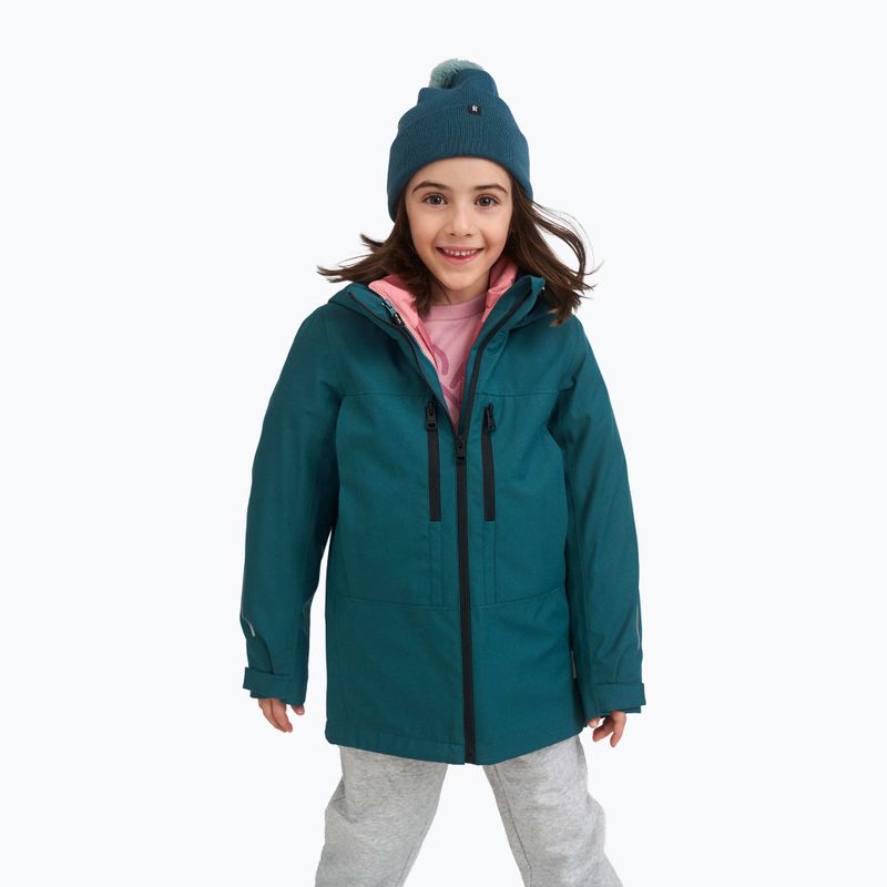Dětská zimní čepice Reima Omasi dark teal 7