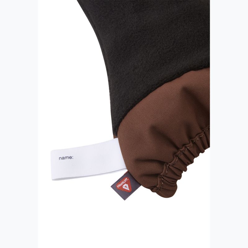Dětské lyžařské rukavice Reima Ote umber brown 4