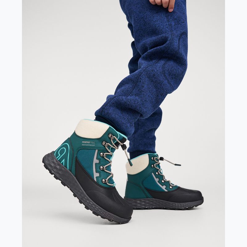 Dětské sněhule Reima Hallava Lace dark teal 8